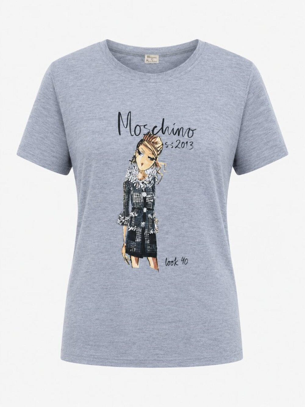 Vintage Moschino X 25ans Japanese Magazine Tee - image 1